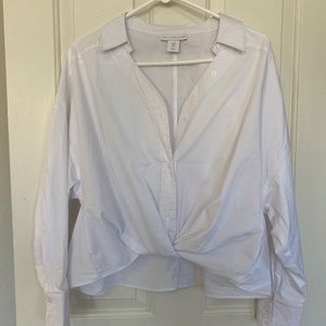 House of Harlow, crisp white shirt
